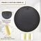 20 Inch Round Mirror, Gold Metal Frame Circle Mirror, Wall Mirror for Entryway, Bathroom, Vanity, Living Room, Gold Circle Mirror
